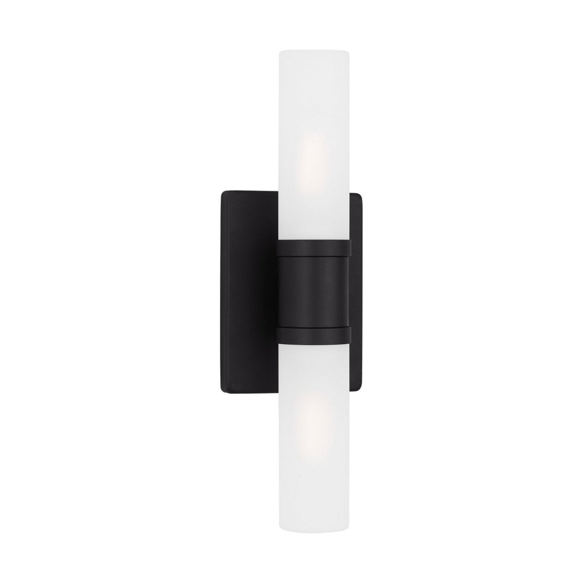 Luminaire de vanité Keaton - Nickel brossé Transparent strié 30" by Visual Comfort Studio | Luminaires & cie