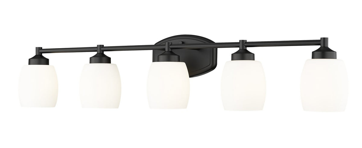Luminaire de vanité Kendrick Noir mat, 39 1/4" – Z-Lite