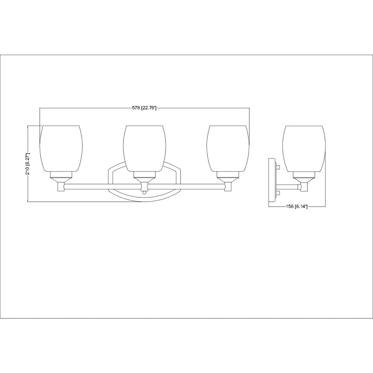 Luminaire de vanité Kendrick