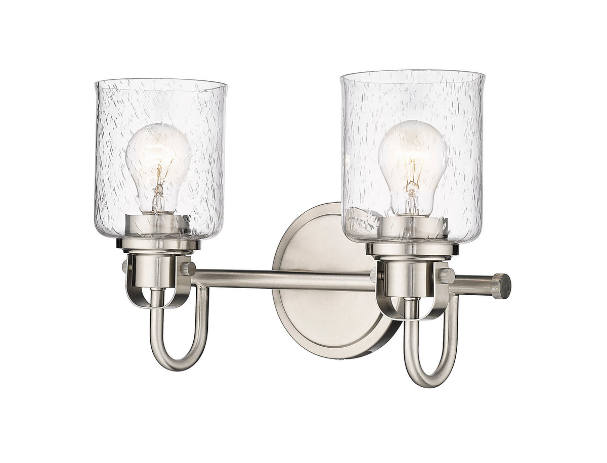 Luminaire de vanité Kinsley Nickel brossé, 14 1/2" – Z-Lite