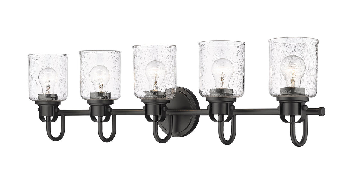Luminaire de vanité Kinsley Noir mat, 35" – Z-Lite