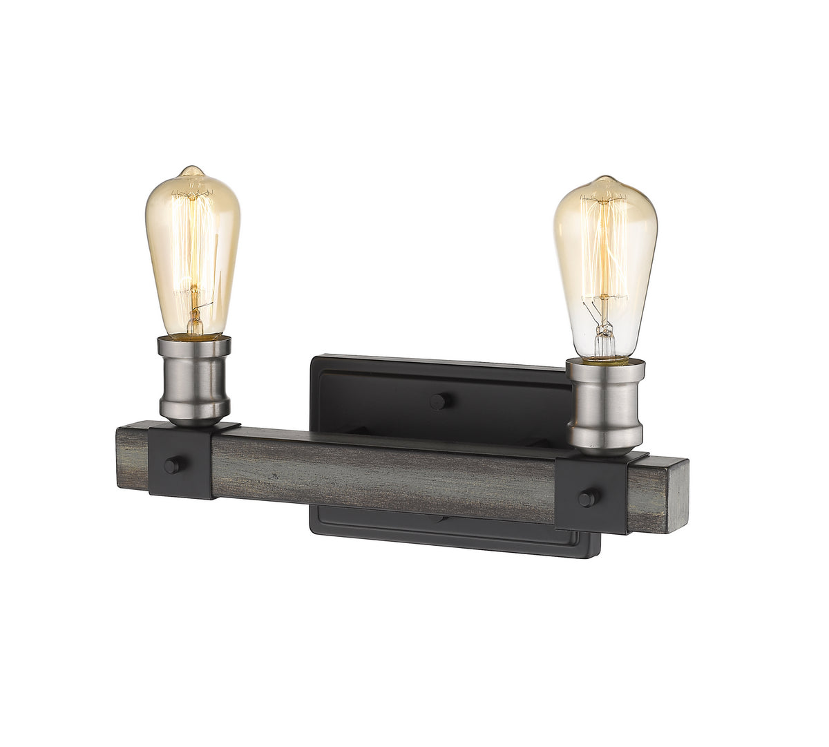 Luminaire de vanité Kirkland Bardeau gris cendré, 14" – vue 3