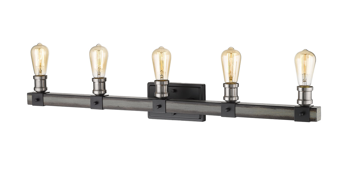 Luminaire de vanité Kirkland Bardeau gris cendré, 38" – vue 4