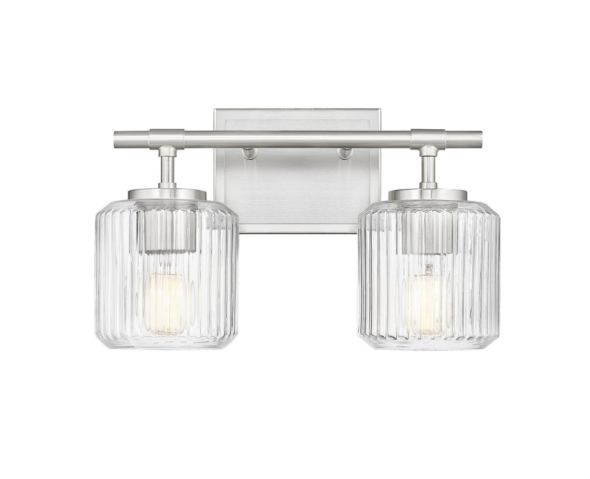 Luminaire de vanité Landon Nickel brossé, 14" – vue 3