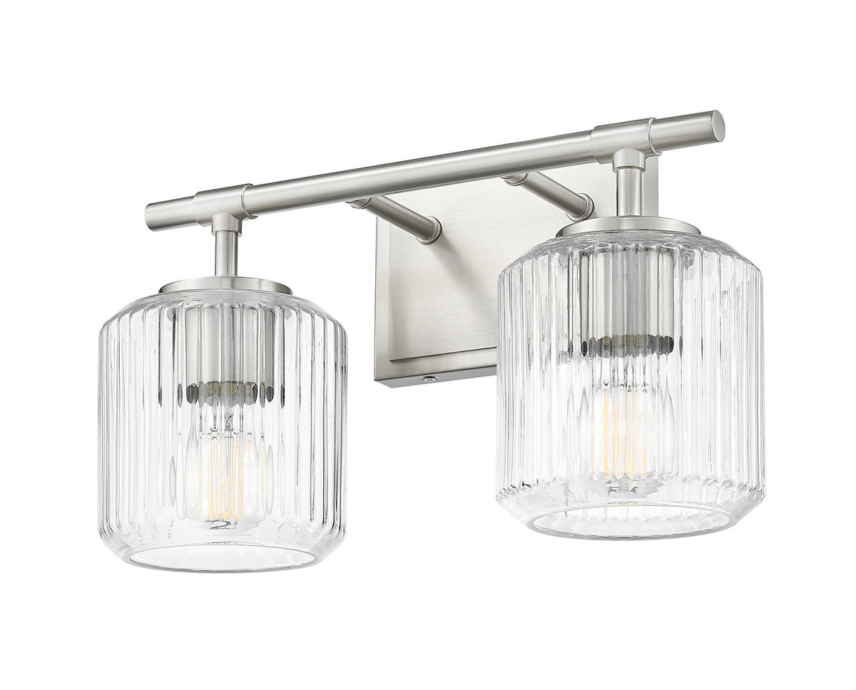 Luminaire de vanité Landon Nickel brossé, 14" – vue 4