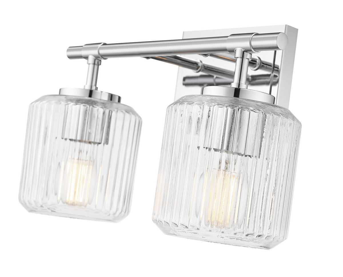 Luminaire de vanité Landon Chrome, 14" – vue 5