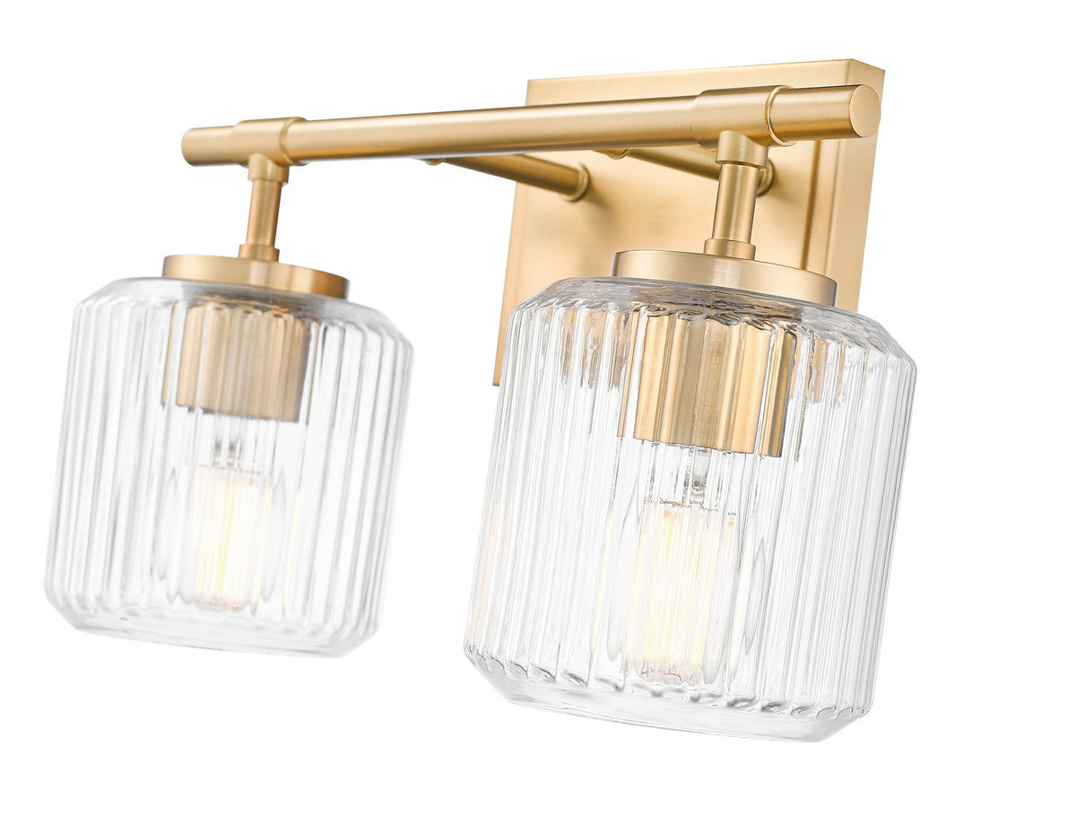 Luminaire de vanité Landon Or moderne, 14" – vue 5