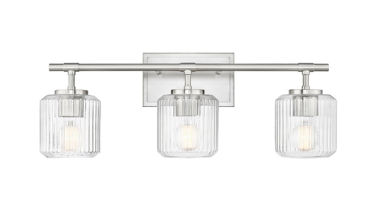 Luminaire de vanité Landon Nickel brossé, 24" – vue 3
