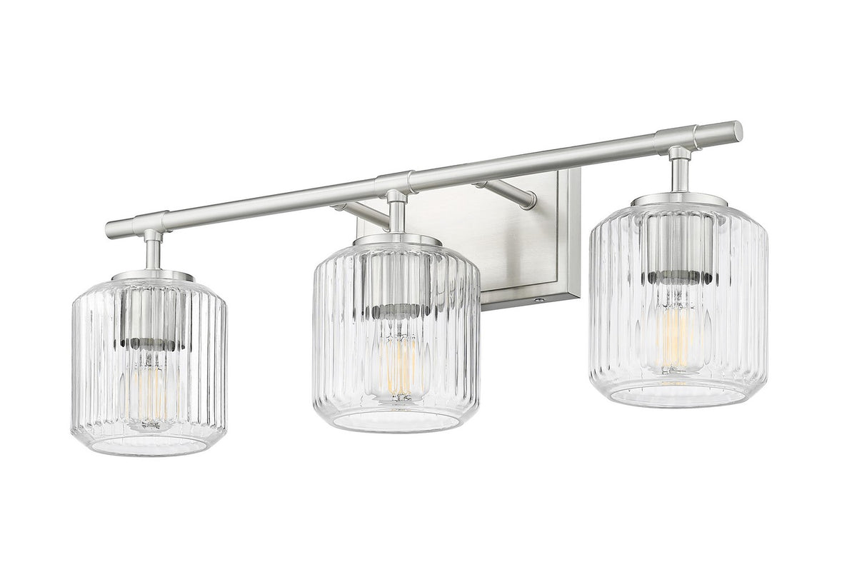 Luminaire de vanité Landon Nickel brossé, 24" – vue 4