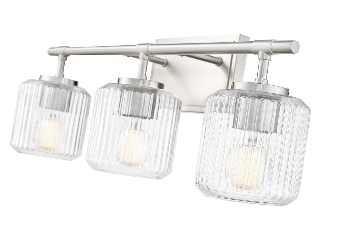 Luminaire de vanité Landon Nickel brossé, 24" – vue 5