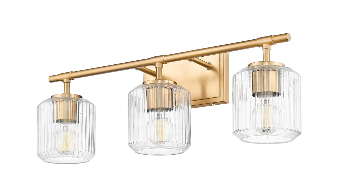 Luminaire de vanité Landon Or moderne, 24" – vue 4