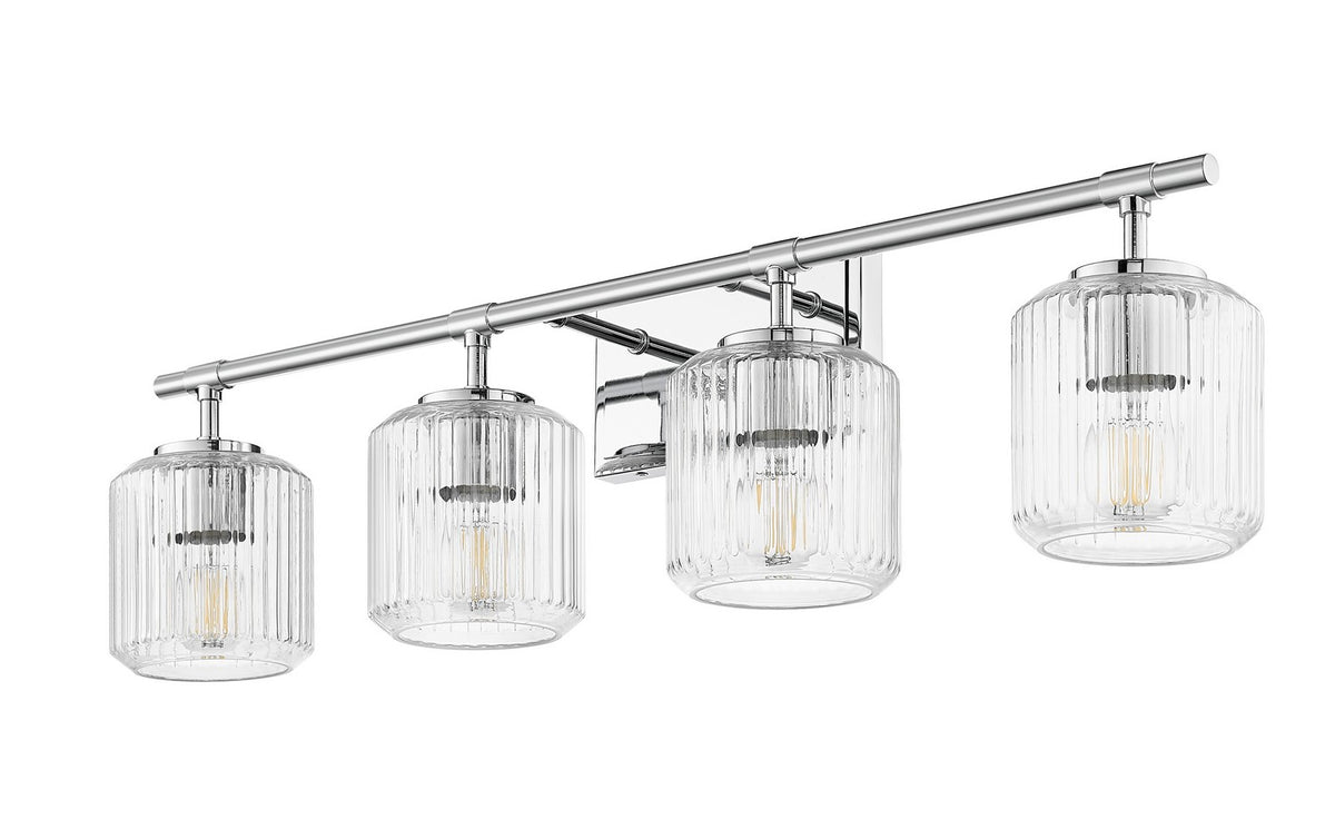 Luminaire de vanité Landon Chrome, 32" – vue 4