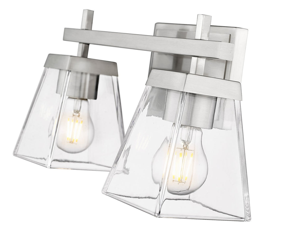 Luminaire de vanité Lauren Nickel brossé, 16" – vue 4