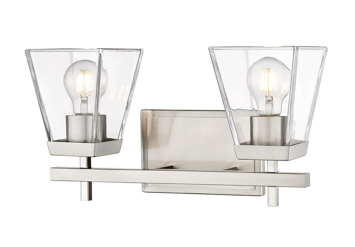Luminaire de vanité Lauren Nickel brossé, 16" – Z-Lite