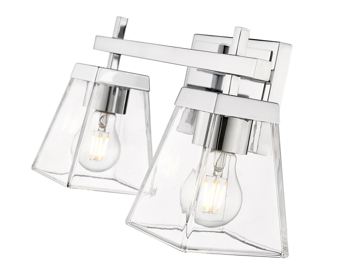 Luminaire de vanité Lauren Chrome, 16" – vue 4