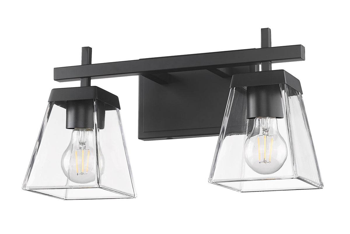 Luminaire de vanité Lauren Noir mat, 16" – vue 5