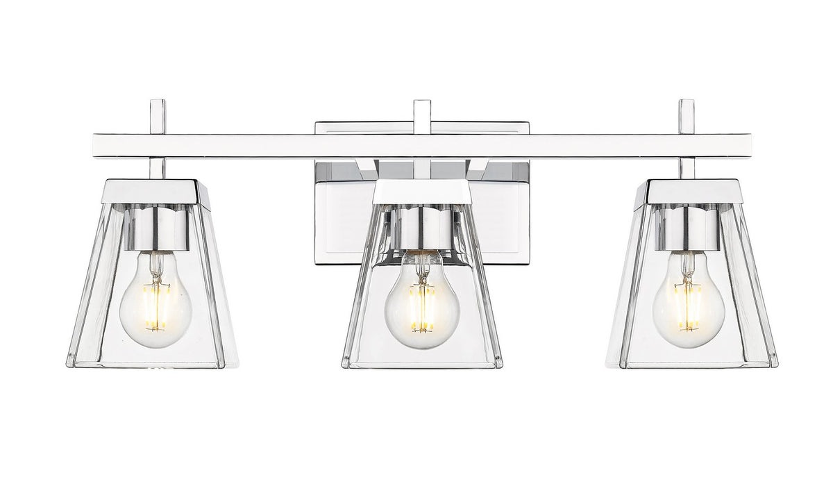 Luminaire de vanité Lauren Chrome, 22" – vue 3