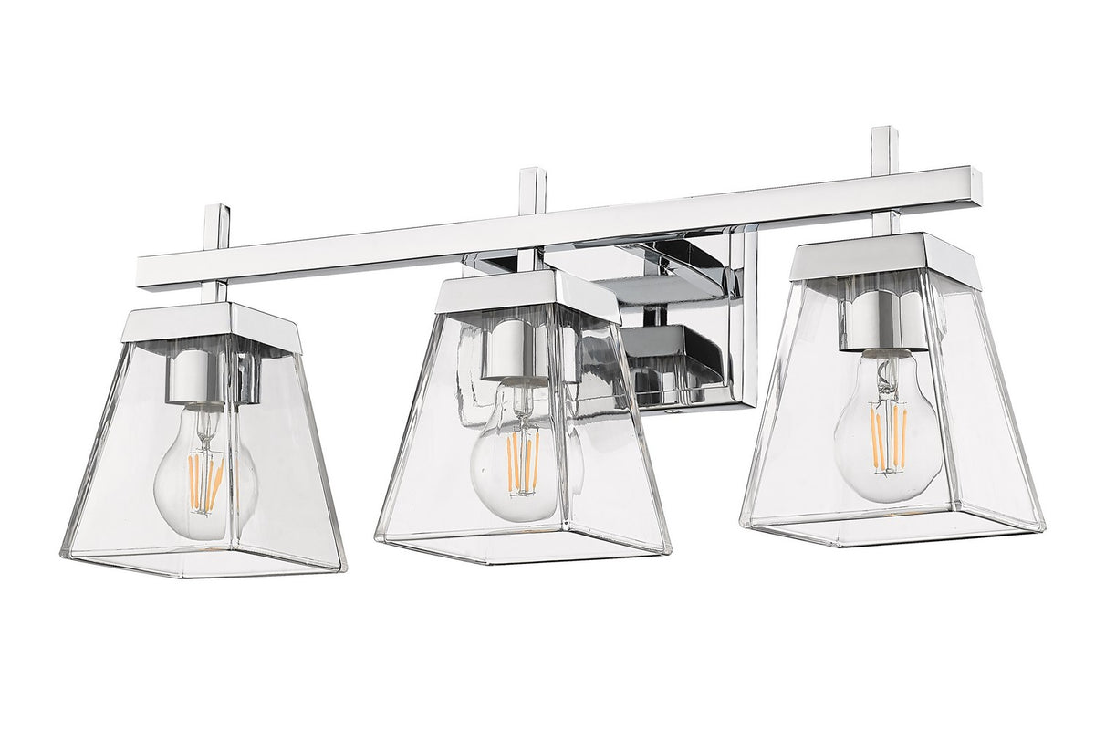 Luminaire de vanité Lauren Chrome, 22" – vue 4