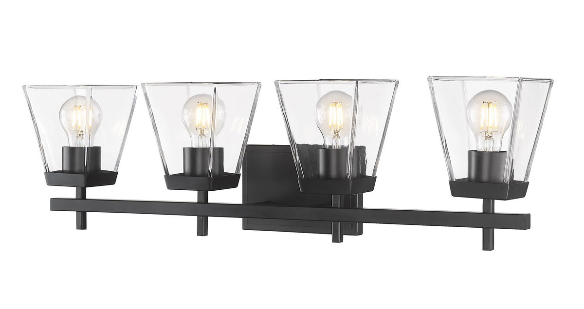 Luminaire de vanité Lauren Noir mat, 30 1/2" – Z-Lite