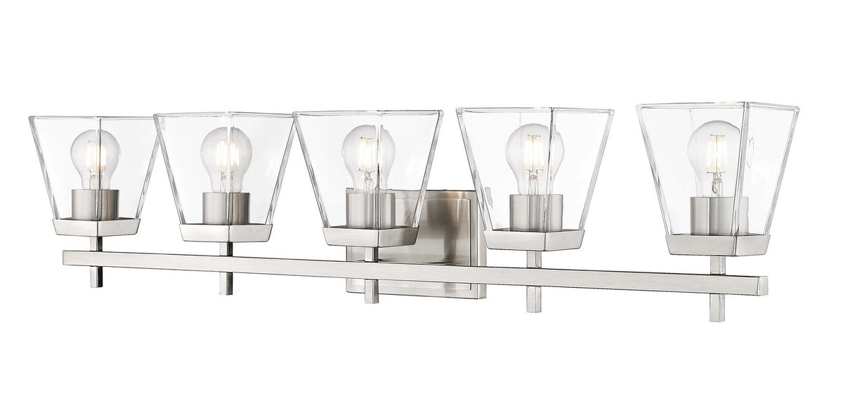 Luminaire de vanité Lauren Nickel brossé, 39" – Z-Lite