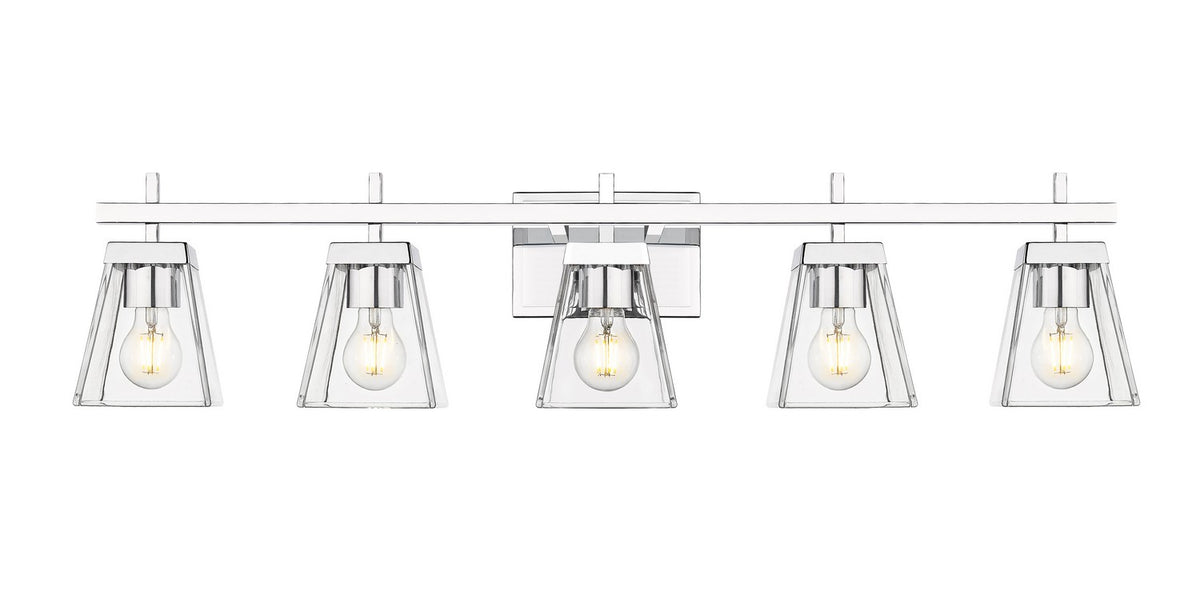 Luminaire de vanité Lauren Chrome, 39" – vue 3