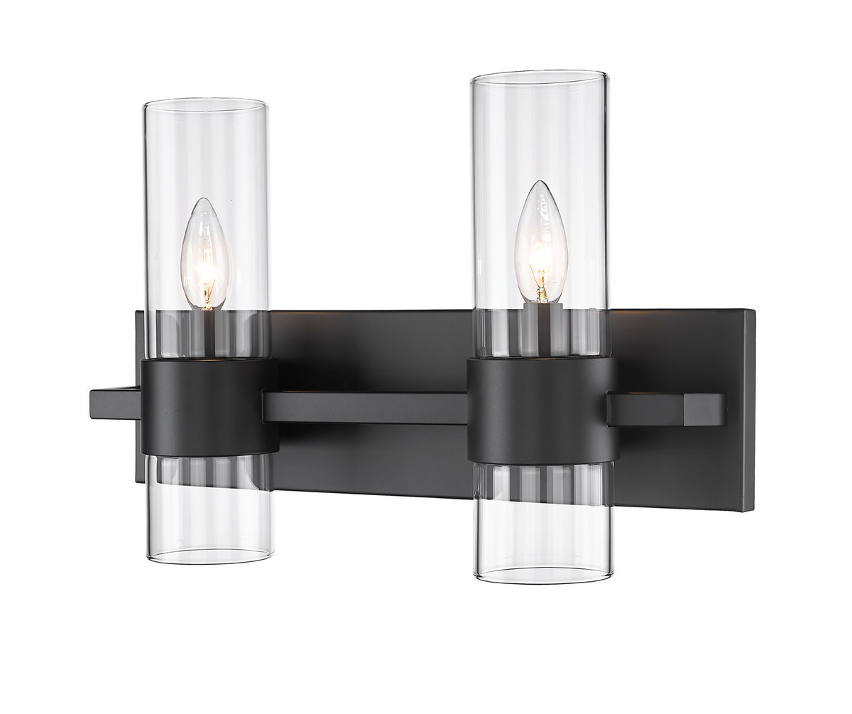 Luminaire de vanité Lawson Noir mat, 17" – Z-Lite