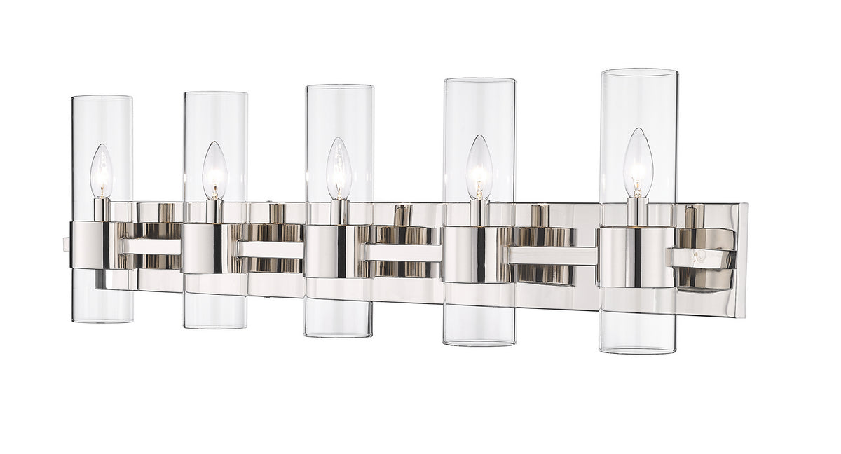 Luminaire de vanité Lawson Nickel poli, 38" – Z-Lite