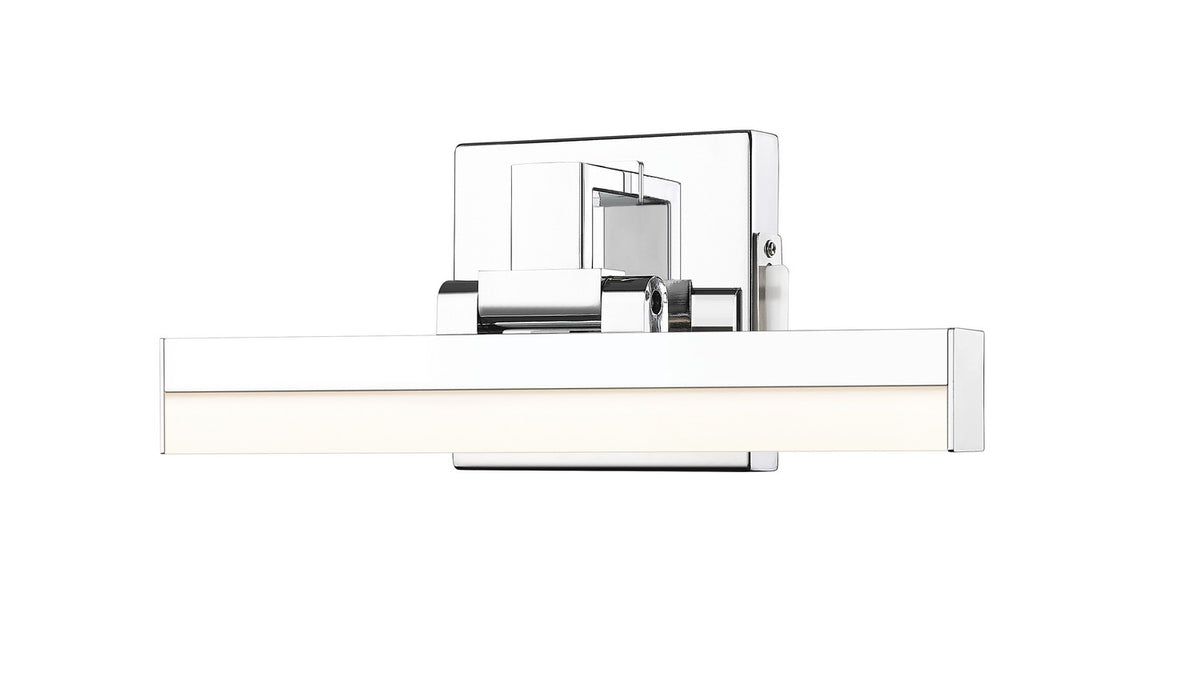 Barre d'éclairage de salle de bain Liam Chrome, 13" – Z-Lite