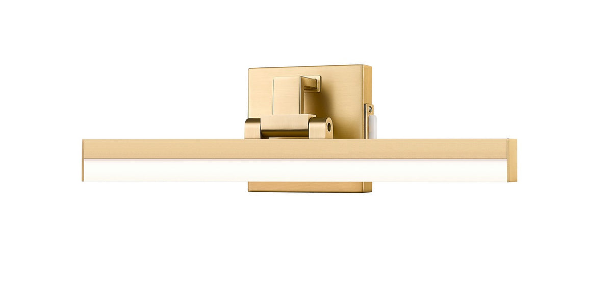 Barre d'éclairage de salle de bain Liam Or moderne, 18" – Z-Lite