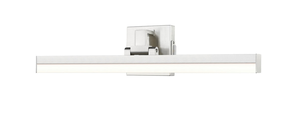Barre d'éclairage de salle de bain Liam Nickel brossé, 25" – Z-Lite