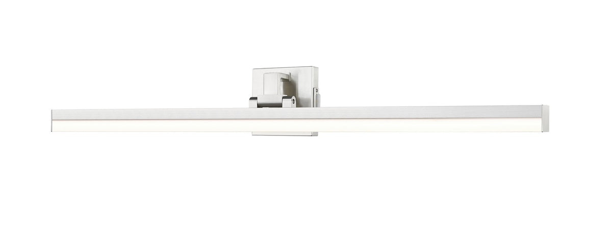 Barre d'éclairage de salle de bain Liam Nickel brossé, 40" – Z-Lite