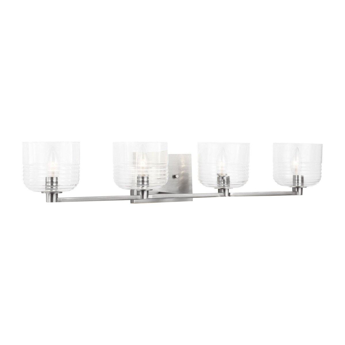 Luminaire de vanité Lochdale - Nickel brossé 33 5/8" by Visual Comfort Studio | Luminaires & cie
