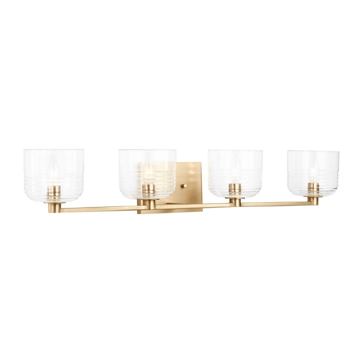 Luminaire de vanité Lochdale - Laiton satiné 33 5/8" by Visual Comfort Studio | Luminaires & cie