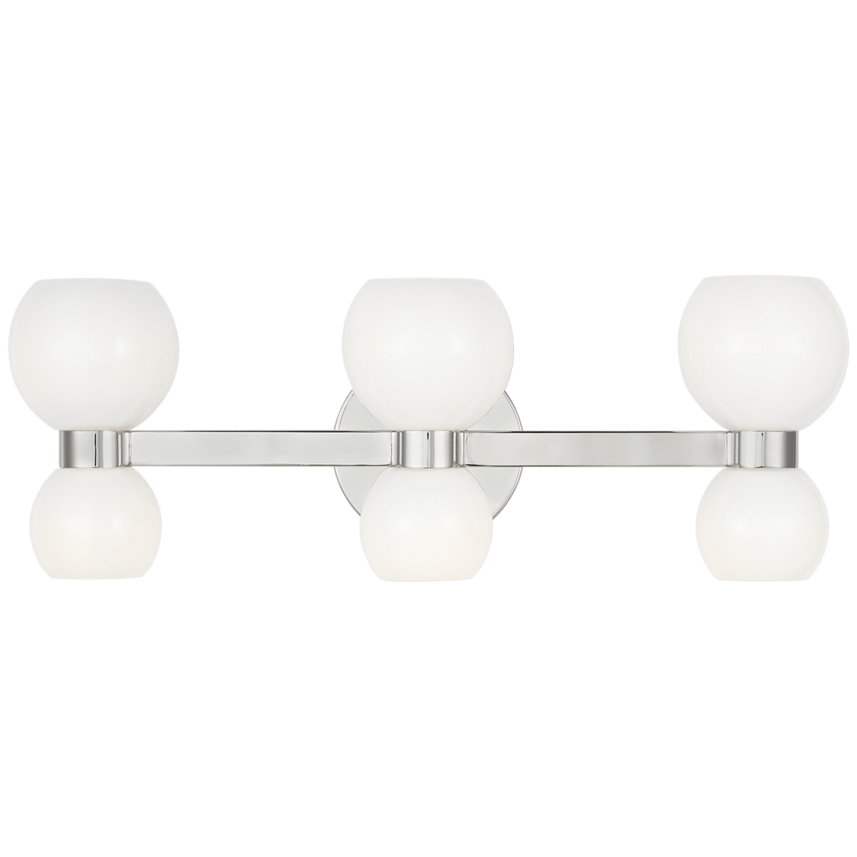 Luminaire de vanité Londyn - Nickel poli 22 5/8" by Visual Comfort Studio | Luminaires & cie