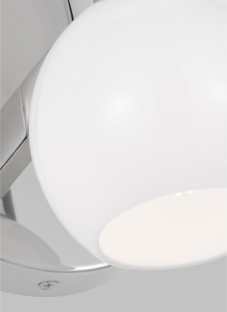 Luminaire de vanité Londyn - Nickel poli 5 1/2" by Visual Comfort Studio | Luminaires & cie