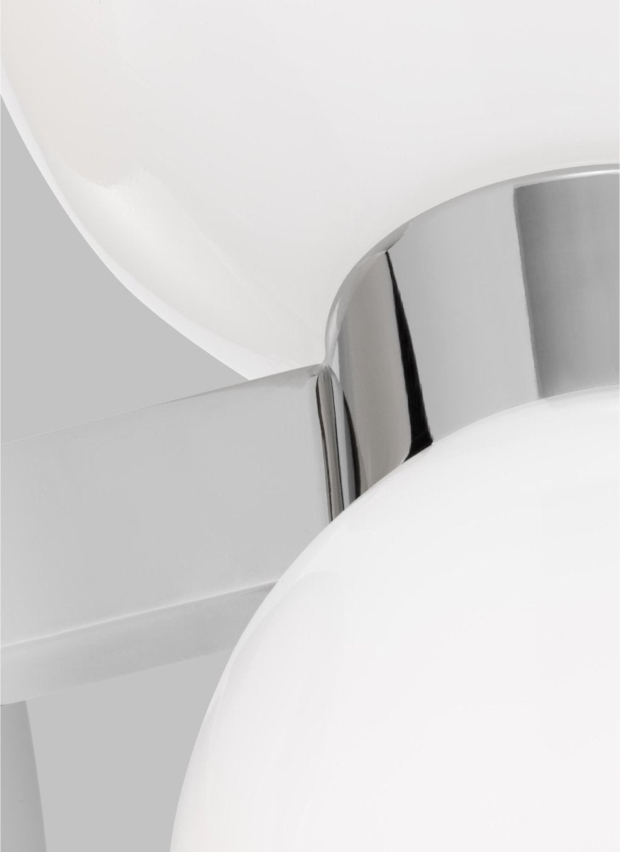 Luminaire de vanité Londyn - Nickel poli 5 1/2" by Visual Comfort Studio | Luminaires & cie