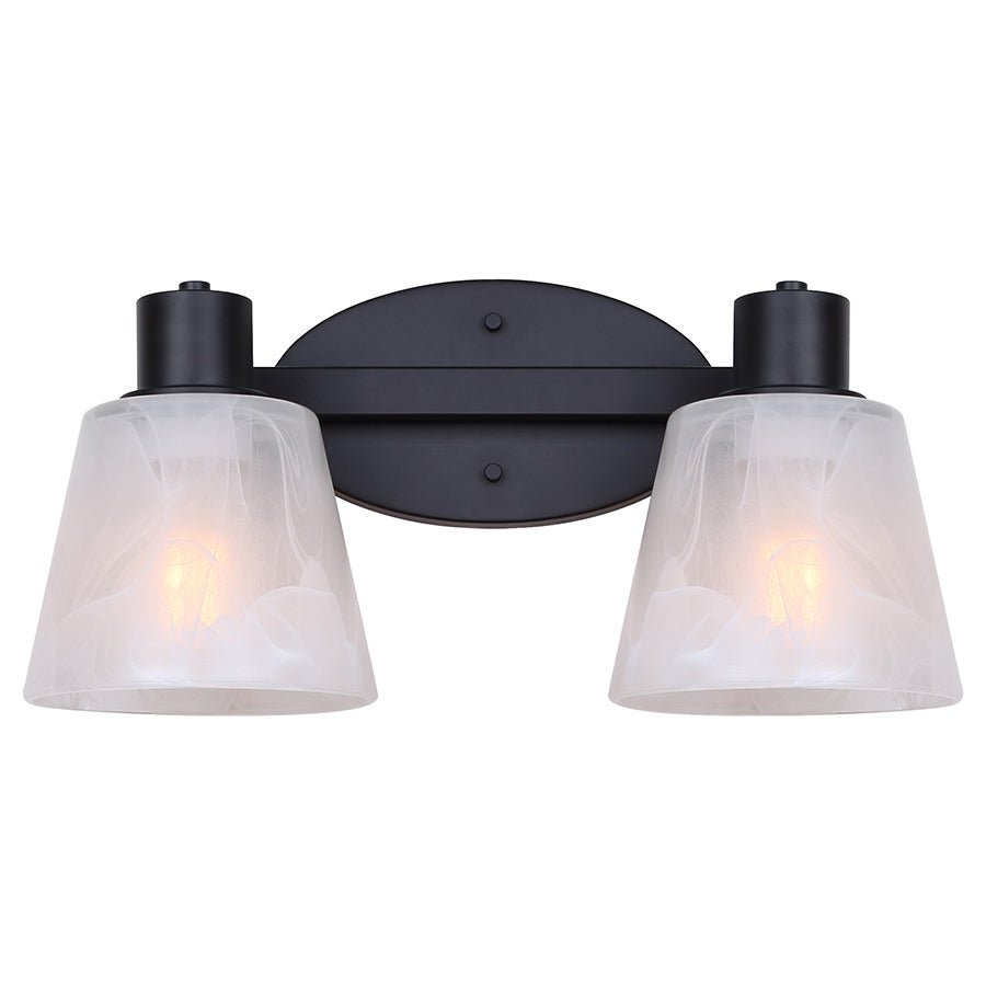 Luminaire de vanité Luelle - Nickel brossé 25" by Canarm | Luminaires & cie