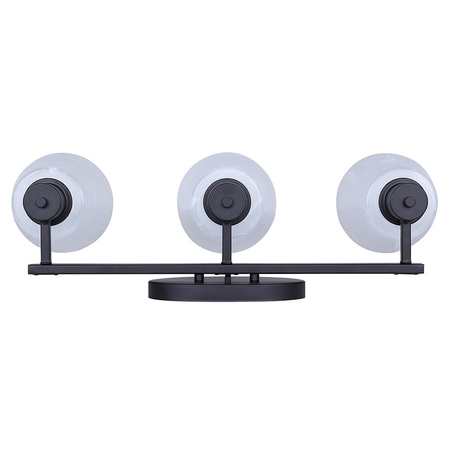 Luminaire de vanité Luelle - Nickel brossé 25" by Canarm | Luminaires & cie