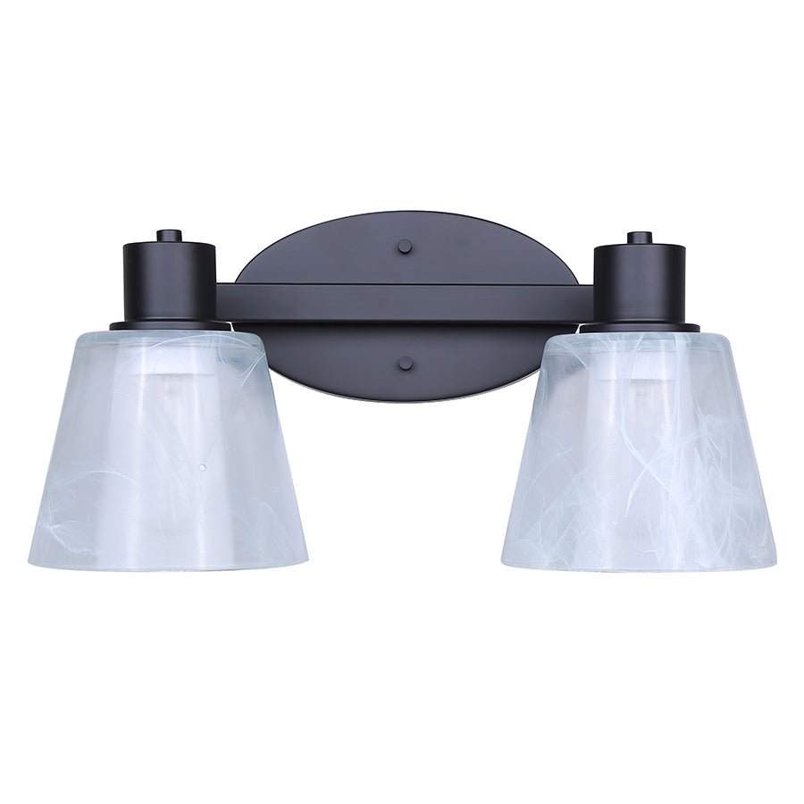 Luminaire de vanité Luelle - Nickel brossé 25" by Canarm | Luminaires & cie