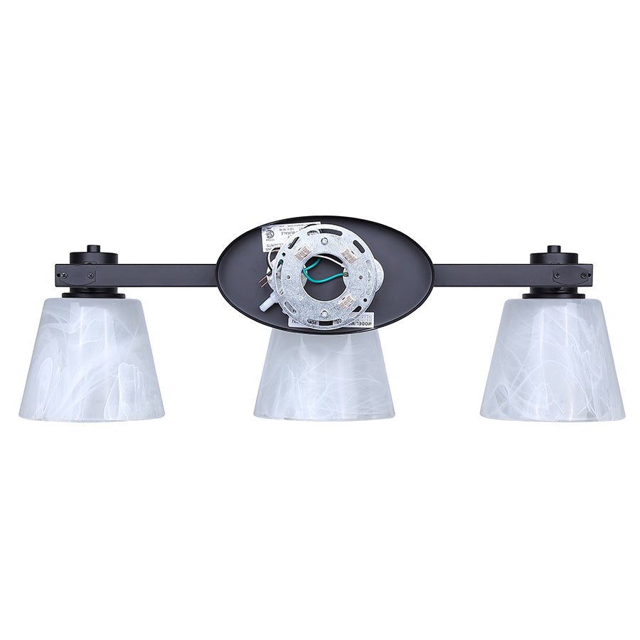 Luminaire de vanité Luelle - Nickel brossé 25" by Canarm | Luminaires & cie