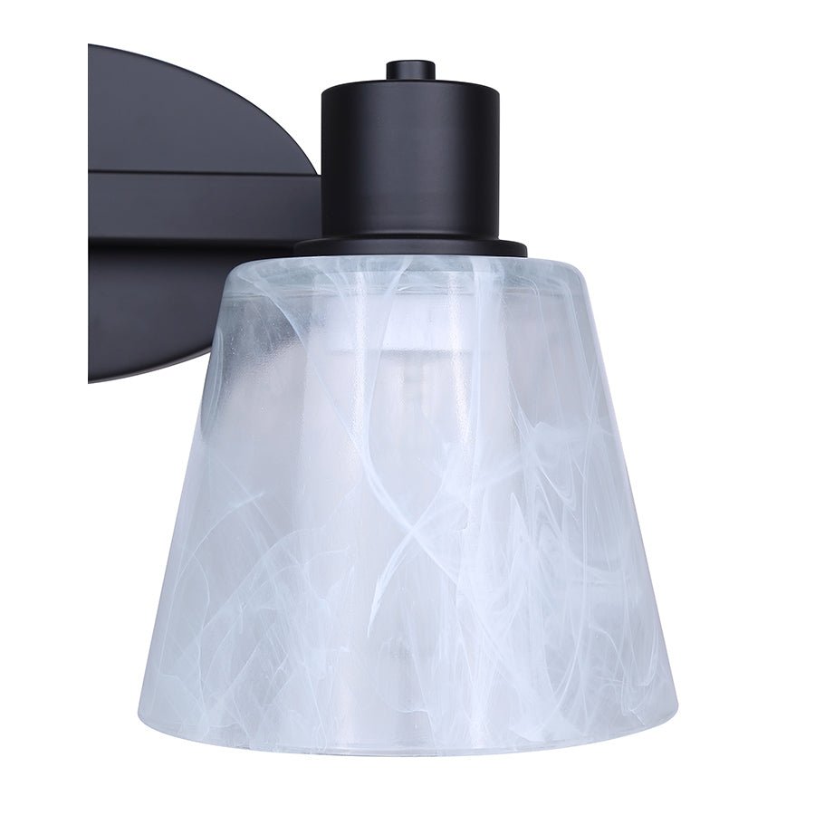 Luminaire de vanité Luelle - Nickel brossé 25" by Canarm | Luminaires & cie