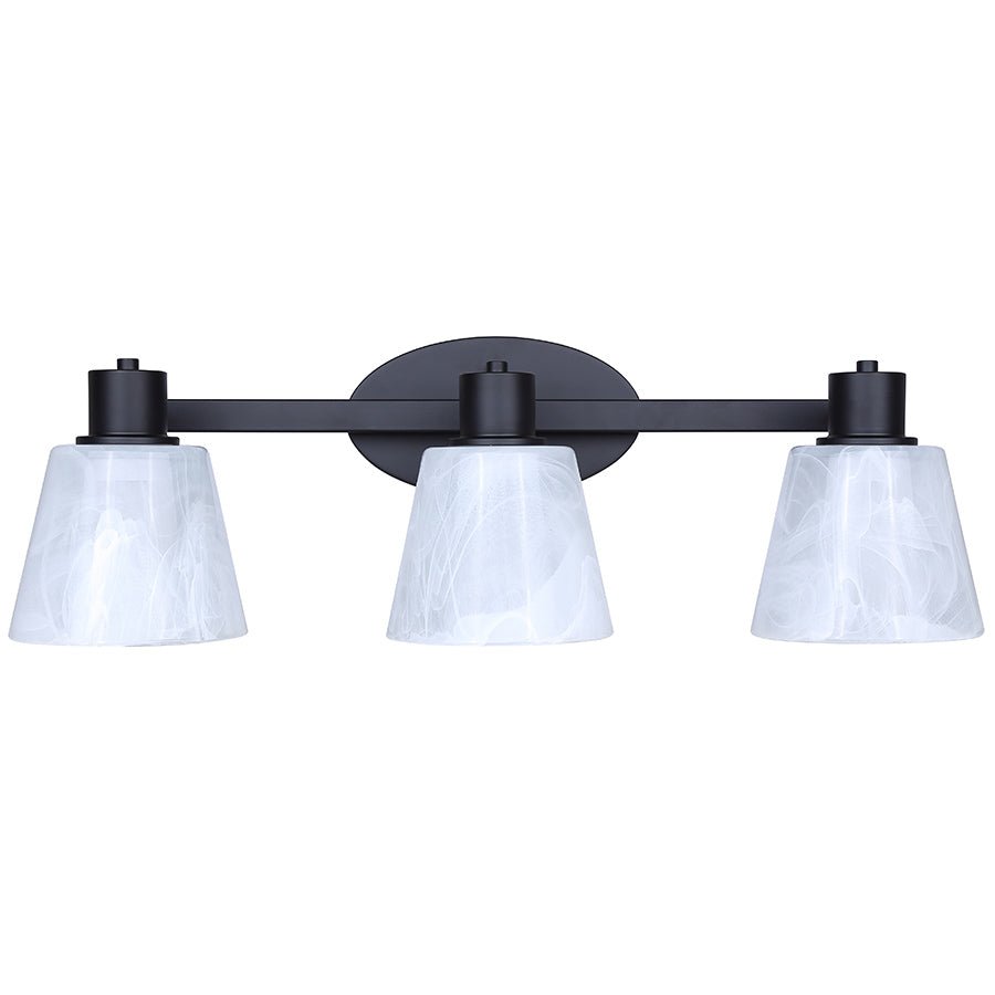 Luminaire de vanité Luelle - Nickel brossé 25" by Canarm | Luminaires & cie