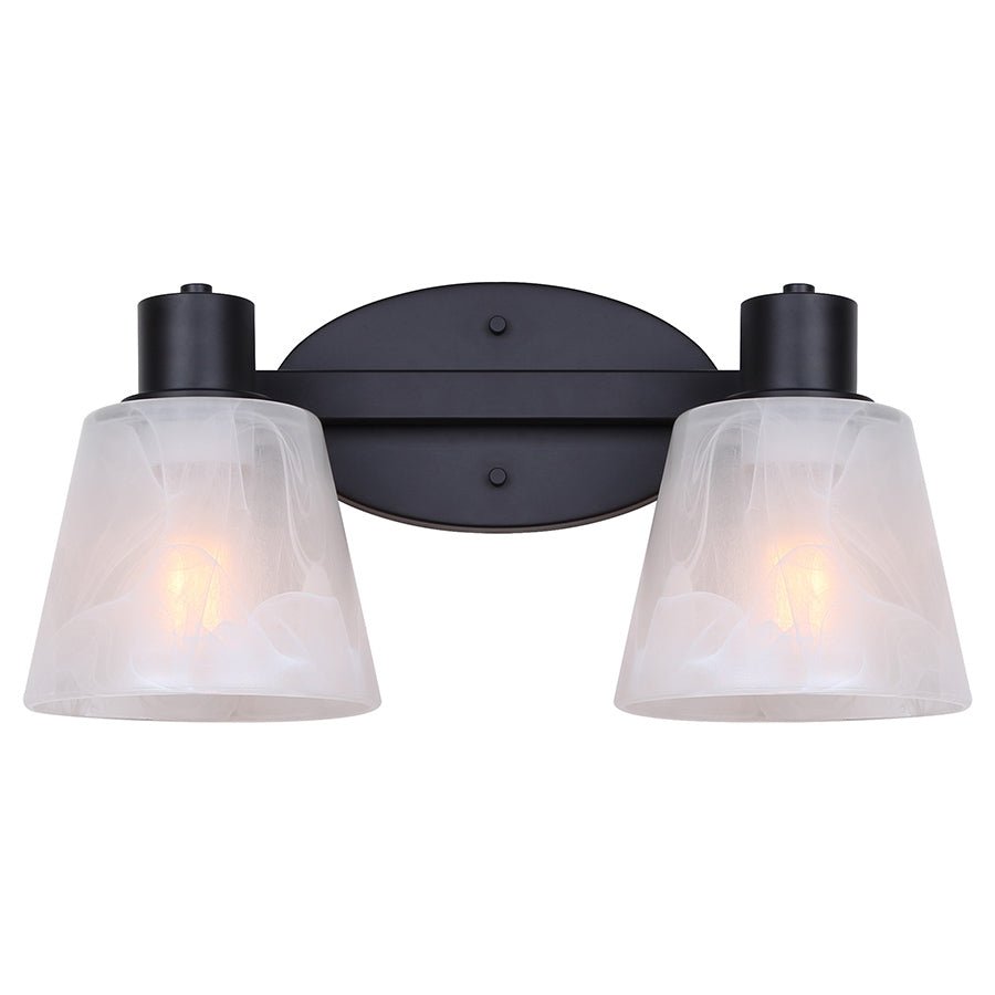 Luminaire de vanité Luelle - Nickel brossé 25" by Canarm | Luminaires & cie