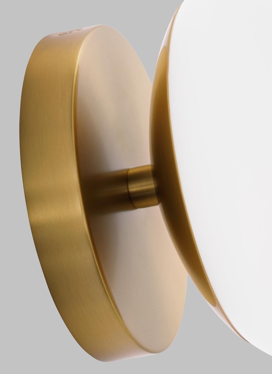 Luminaire de vanité Lune - Laiton brûlé 6 1/2" by Visual Comfort Studio | Luminaires & cie