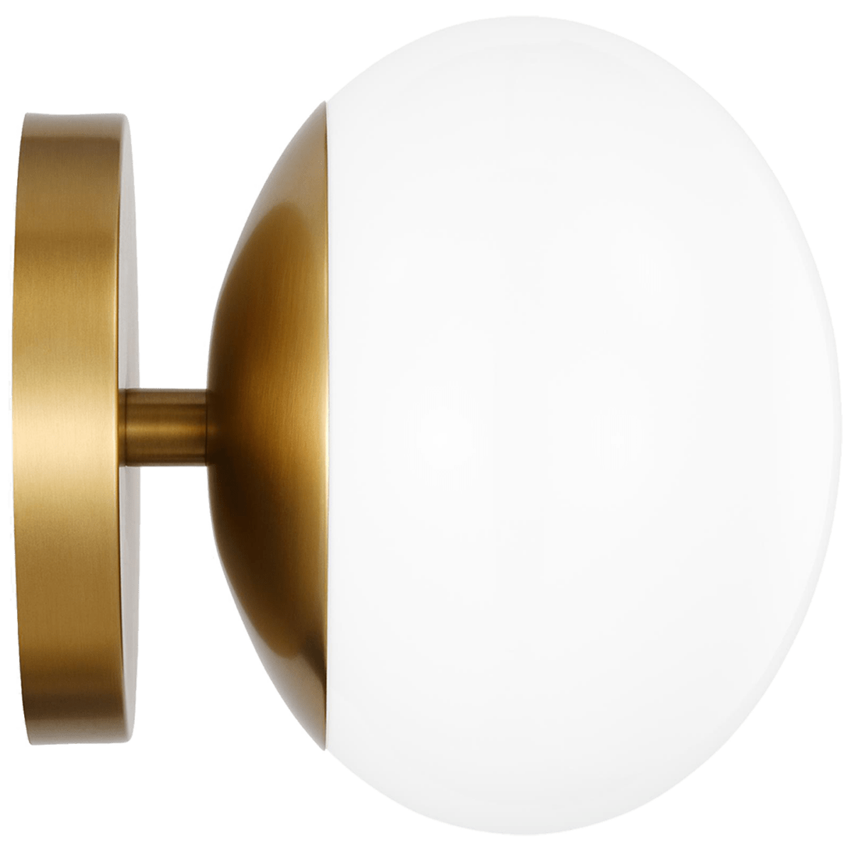 Luminaire de vanité Lune - Laiton brûlé 6 1/2" by Visual Comfort Studio | Luminaires & cie