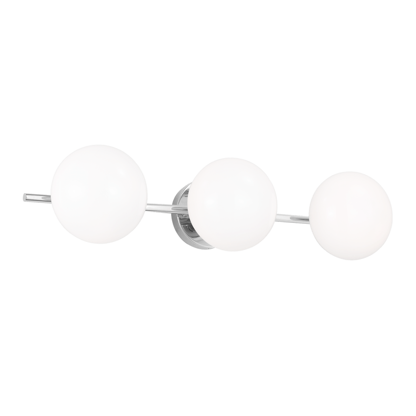 Luminaire de vanité Lune - Chrome 27 3/8" by Visual Comfort Studio | Luminaires & cie