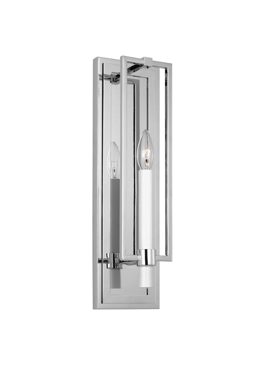 Luminaire de vanité Marston - Nickel poli 5" by Visual Comfort Studio | Luminaires & cie