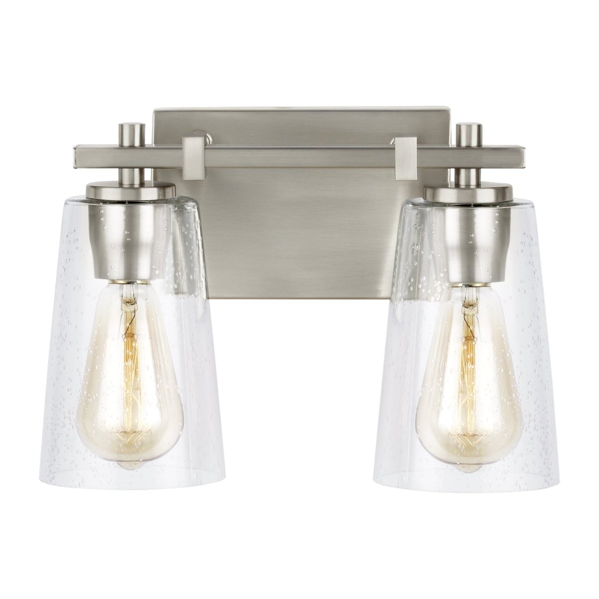 Luminaire de vanité Mercer - Nickel satiné 12 1/2" by Visual Comfort Studio | Luminaires & cie