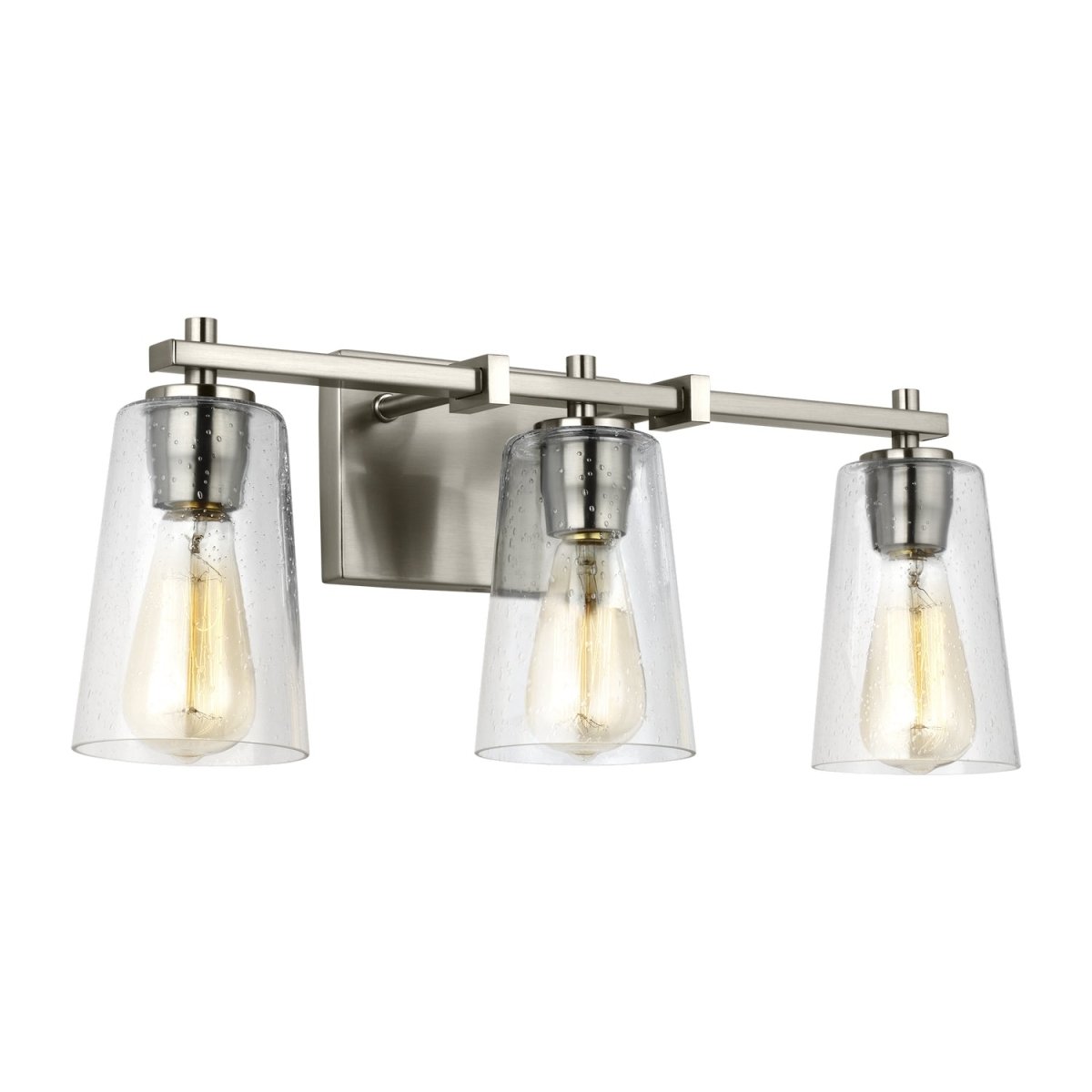 Luminaire de vanité Mercer - Nickel satiné 28 5/8" by Visual Comfort Studio | Luminaires & cie
