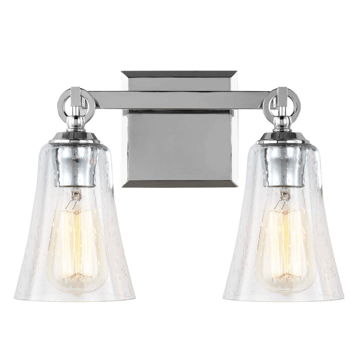 Luminaire de vanité Monterro - Chrome 13 1/2" by Visual Comfort Studio | Luminaires & cie